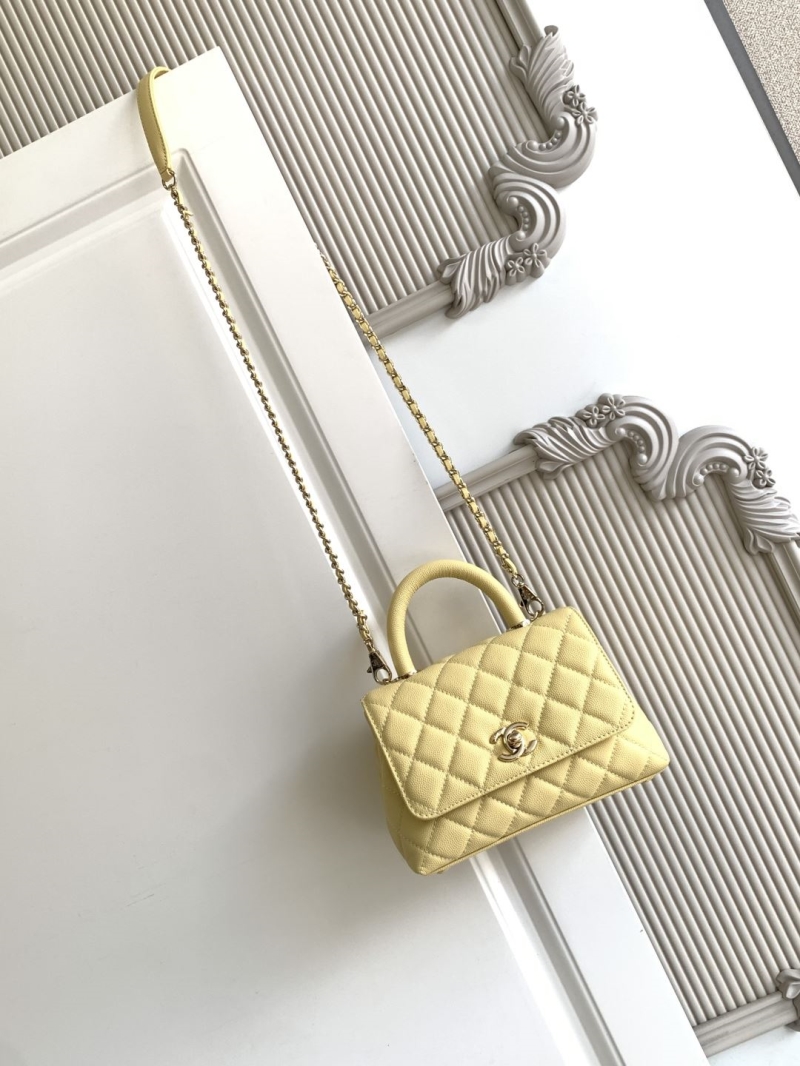 Ch**el top handle bags